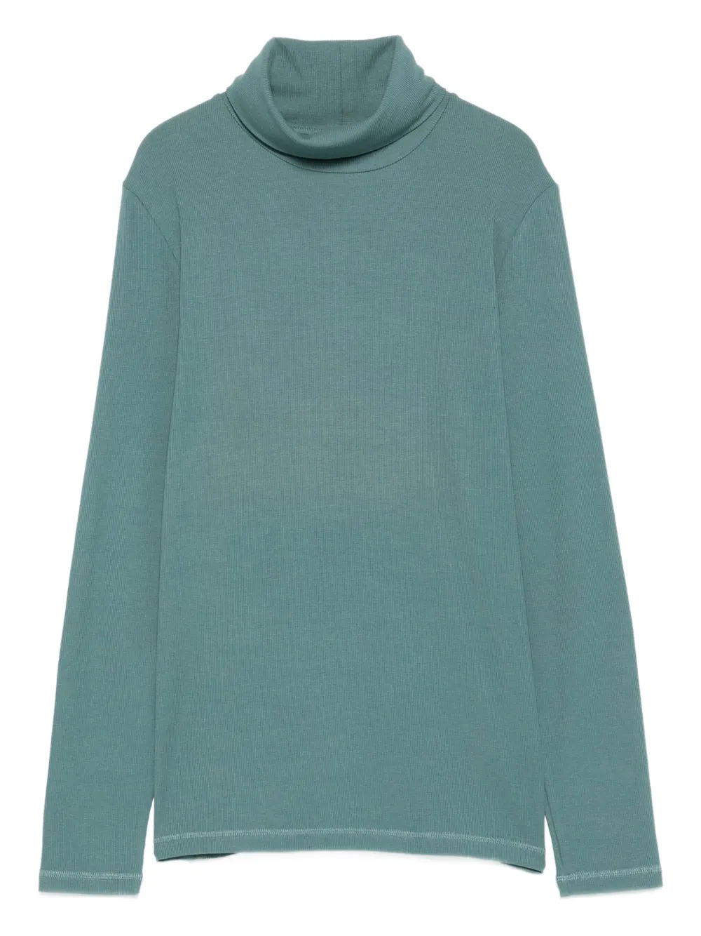 Marc O'Polo Top met col en lange mouwen Groen