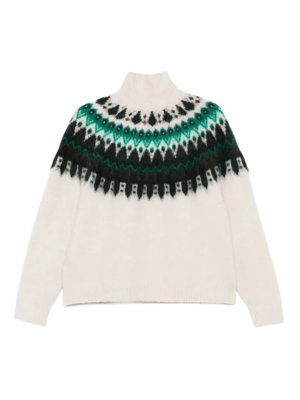 Marc O'Polo turtleneck patterned sweater | Knitted Sweaters | Image 2