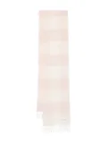 Marc O'Polo gingham check wool scarf - Neutrals