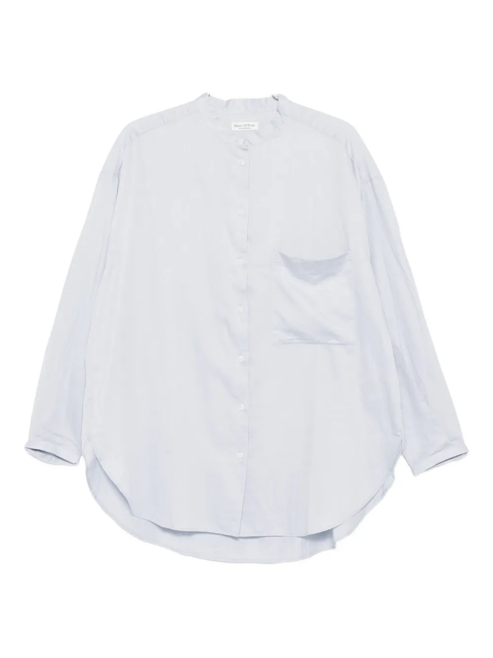Marc O'polo Long-sleeve Cotton Shirt In White