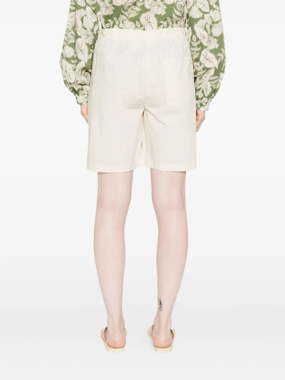 Marc O'polo Drawstring-waist Shorts In White