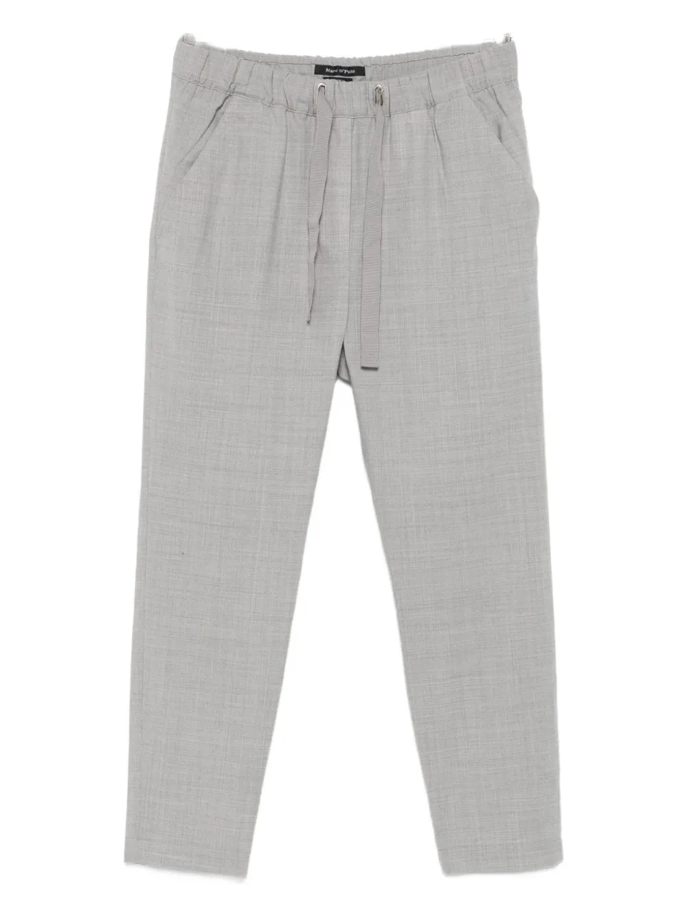 Marc O'polo Drawstring-waist Trousers In Gray
