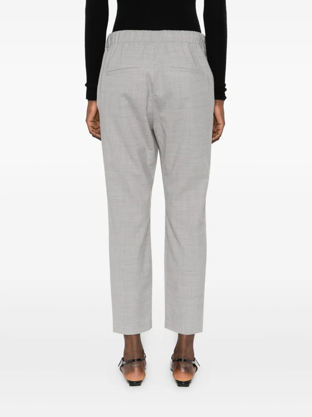 Marc O'polo Drawstring-waist Trousers In Gray