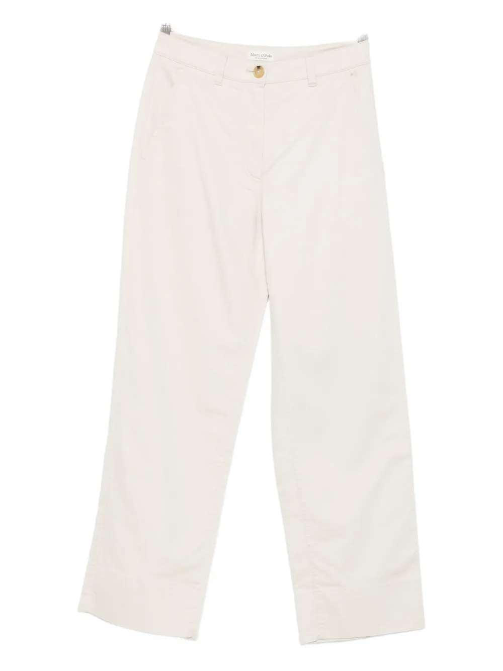 Marc O'polo Buttoned Pocket Trousers In White