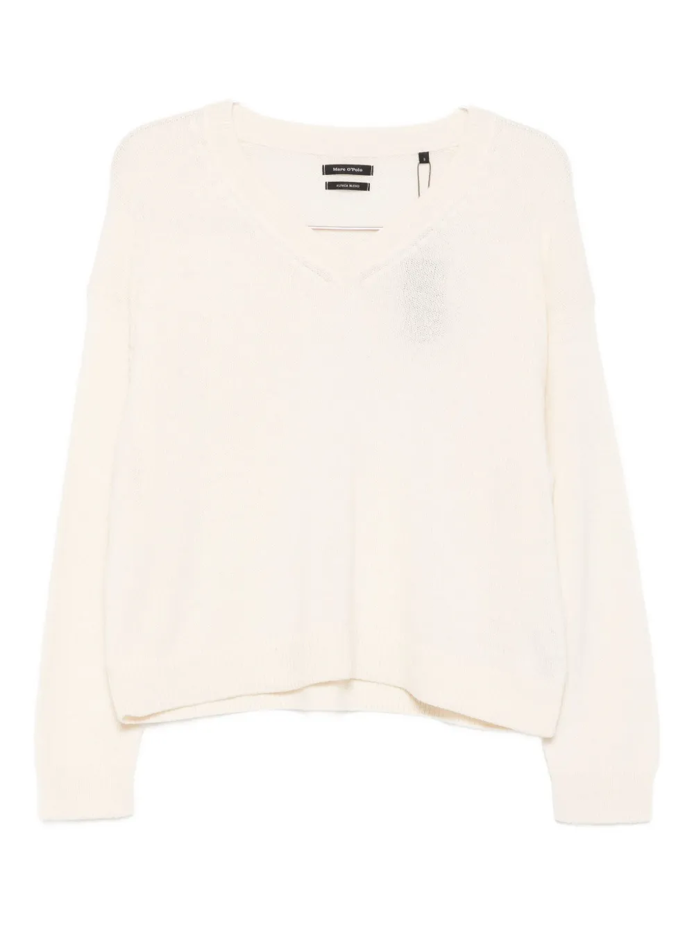 Marc O'polo V-neck Sweater In Neutral