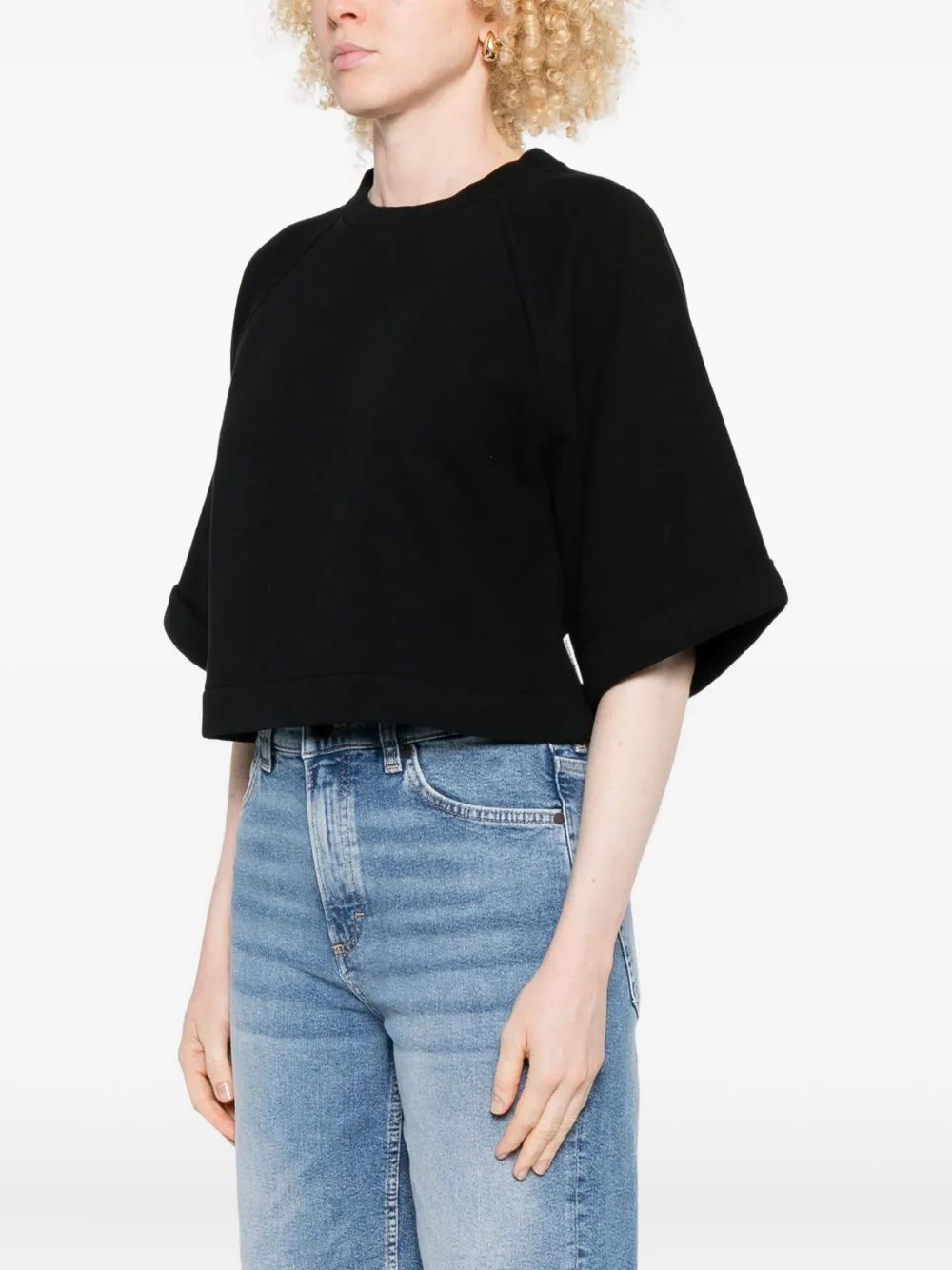 Marc O'polo Round-neck T-shirt In Black