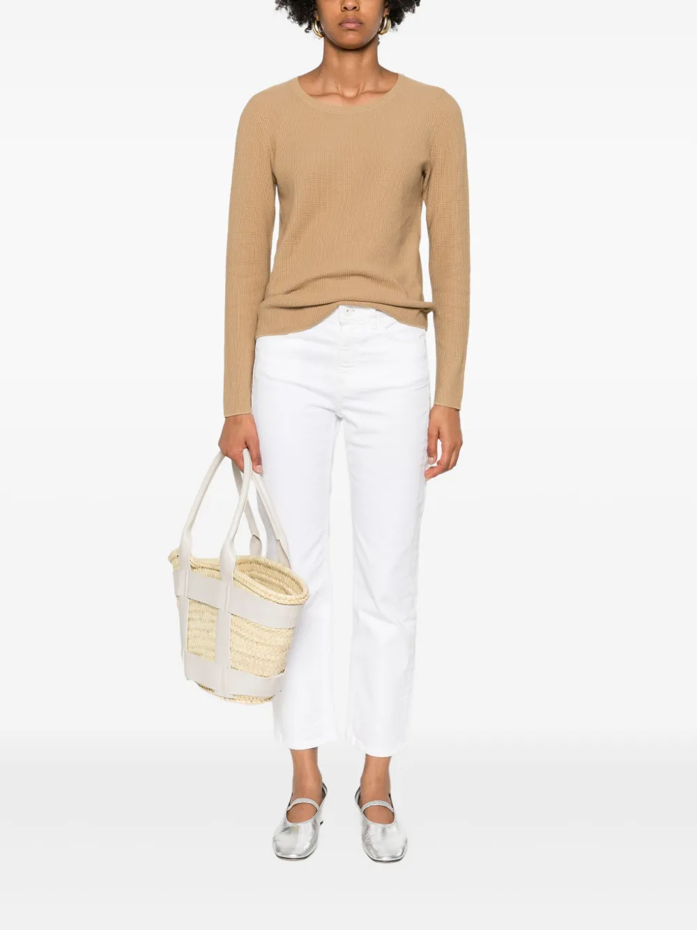 Marc O'Polo Straight jeans - Wit