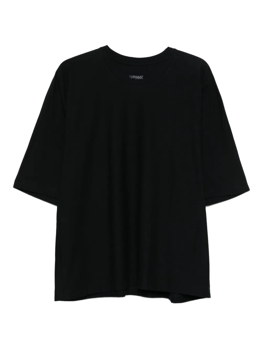 Homme Plissé Issey Miyake T-shirt met korte mouwen Zwart