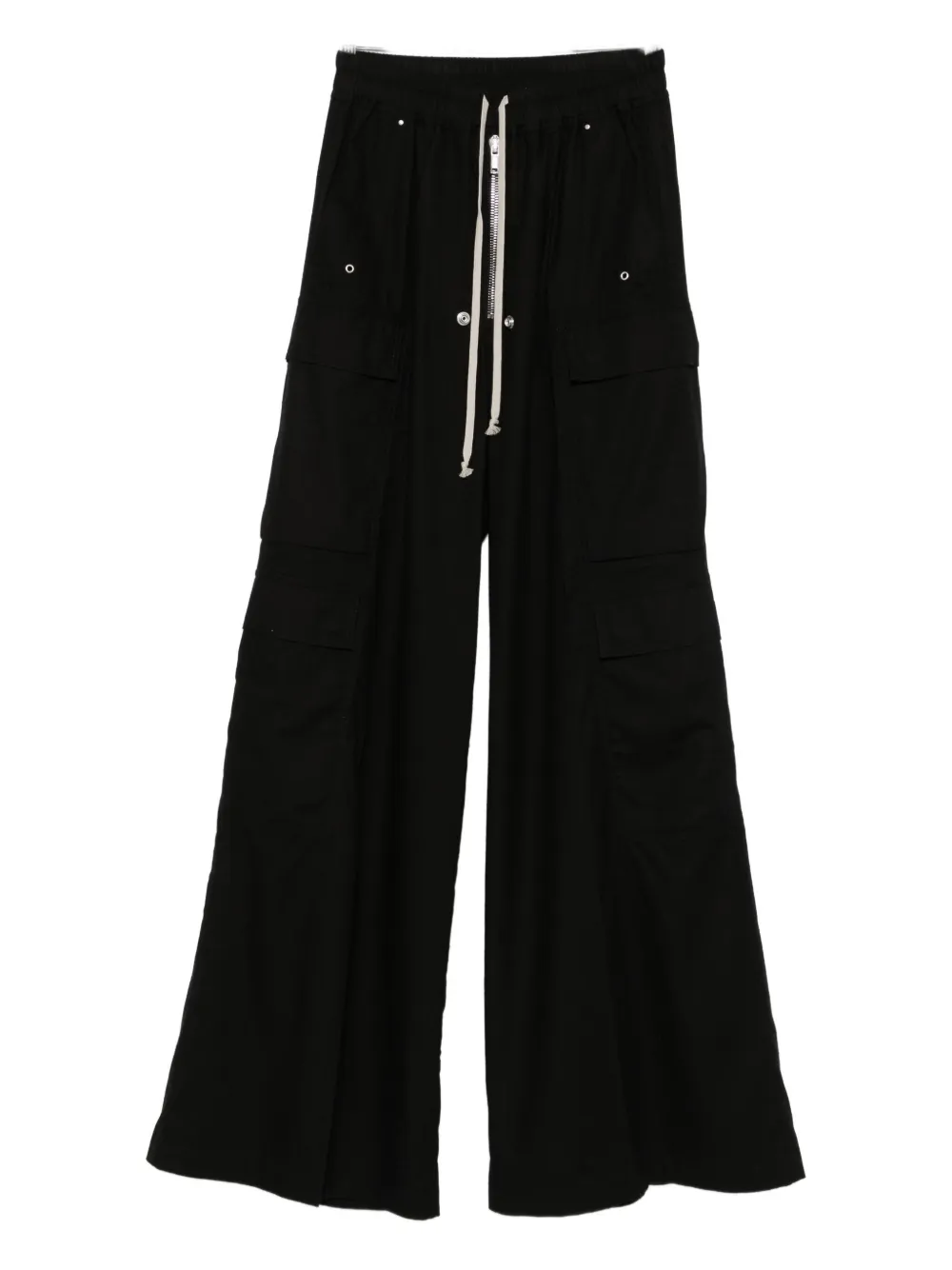 Rick Owens drawstring-fastening palazzo pants Zwart