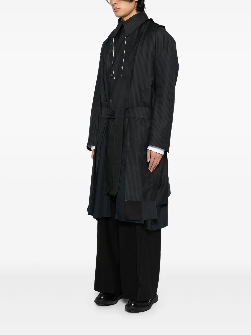SONIA CARRASCO Wollen jas Zwart