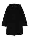 Cinzia Rocca hooded coat - Black
