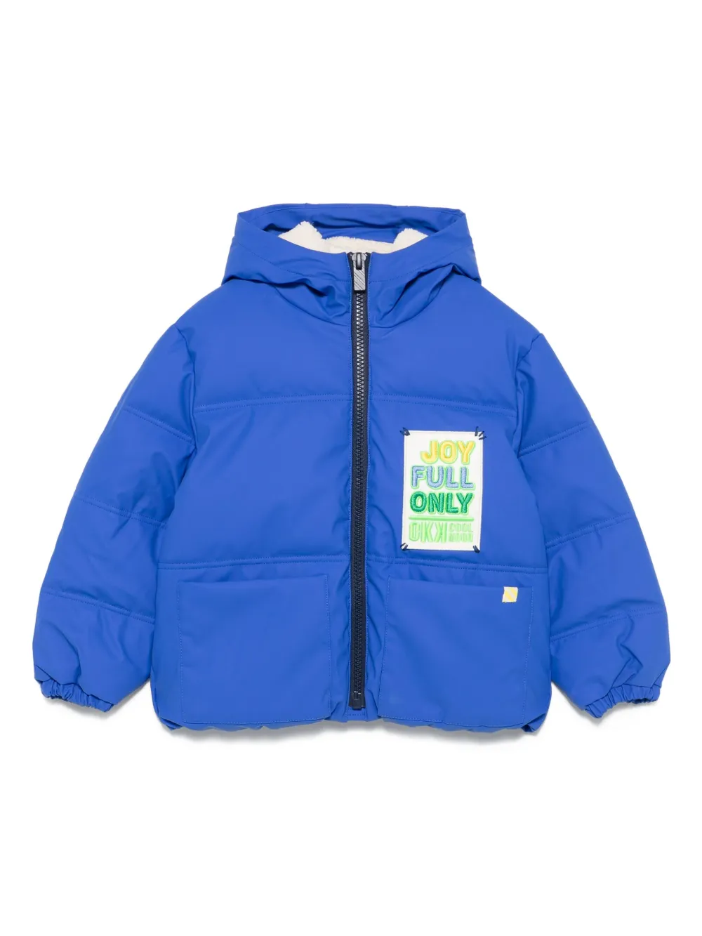 Billieblush Gewatteerd jack met capuchon Blauw