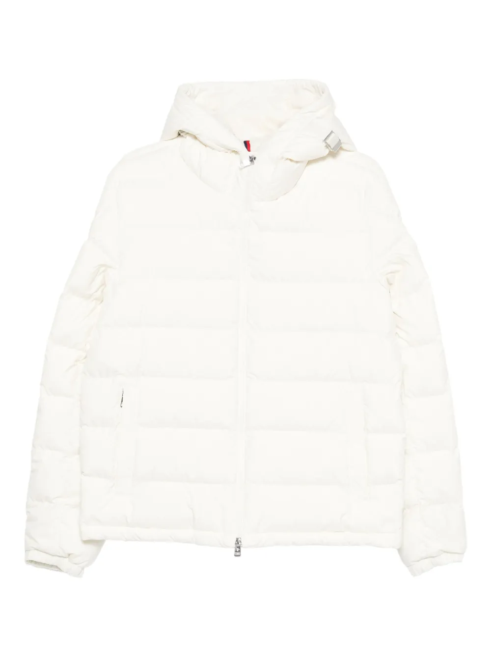Moncler Gevoerd jack met capuchon Beige