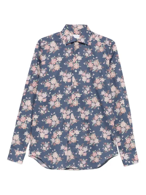 Xacus floral-print shirt