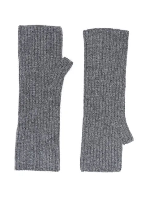 kujten ribbed fingerless gloves