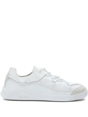 K-Swiss ファイブストライプ レザースニーカー | ホワイト | FARFETCH JP