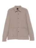 Xacus buttoned wool shirt - Grey