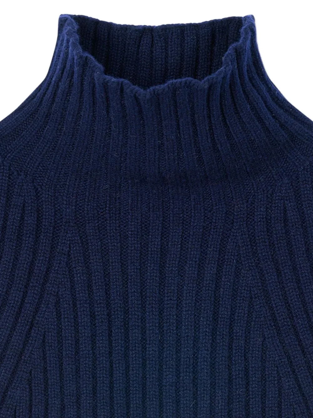 Eric Bompard ribbed high-neck cashmere bib | Women | Image 2