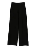 Eric Bompard elastic-waist palazzo pants - NOIR