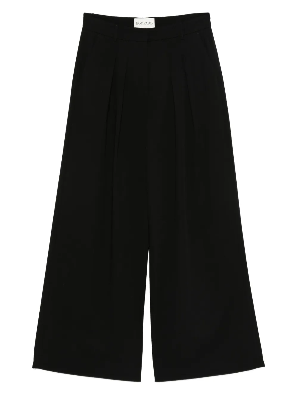Eric Bompard pleated palazzo pants | Black | Image 1