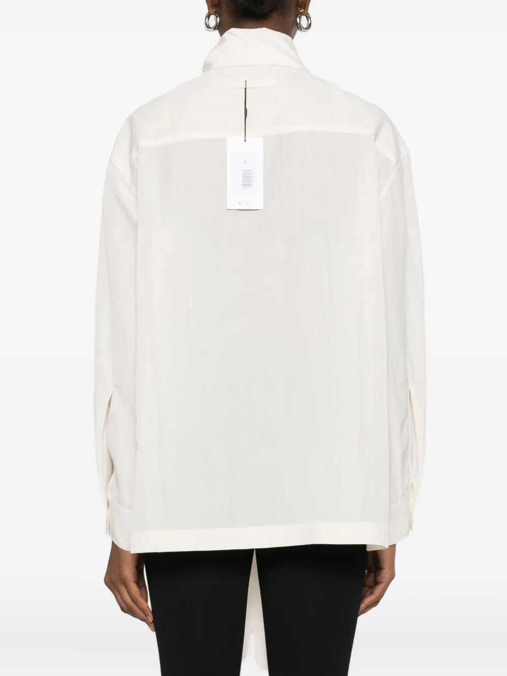 Jean Paul Gaultier Blouse met handschoendetail Beige