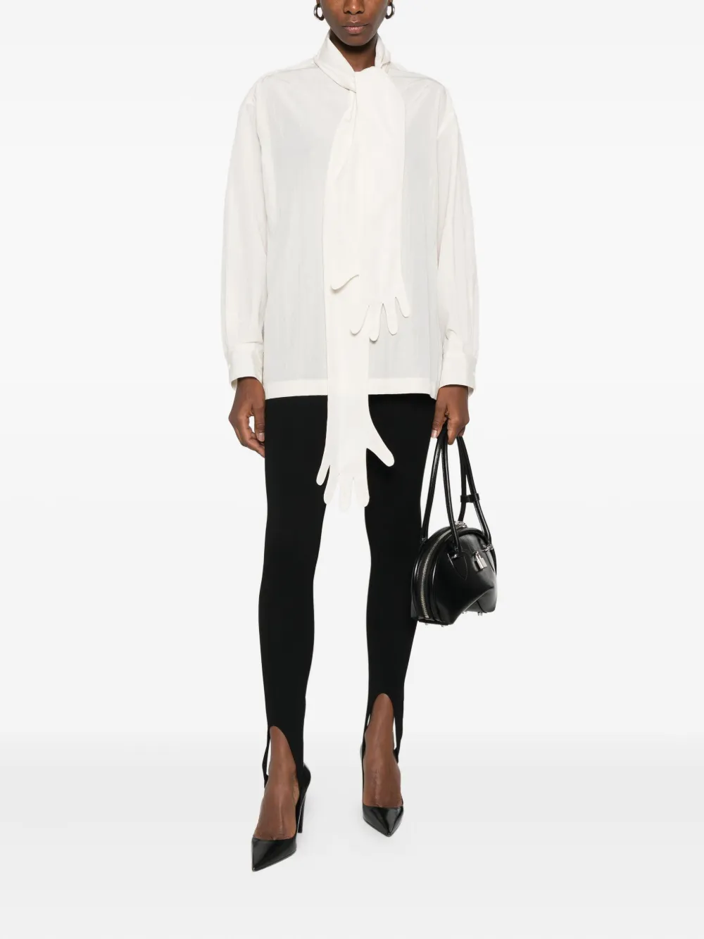 Jean Paul Gaultier glove-detail blouse | Blouses | Image 2