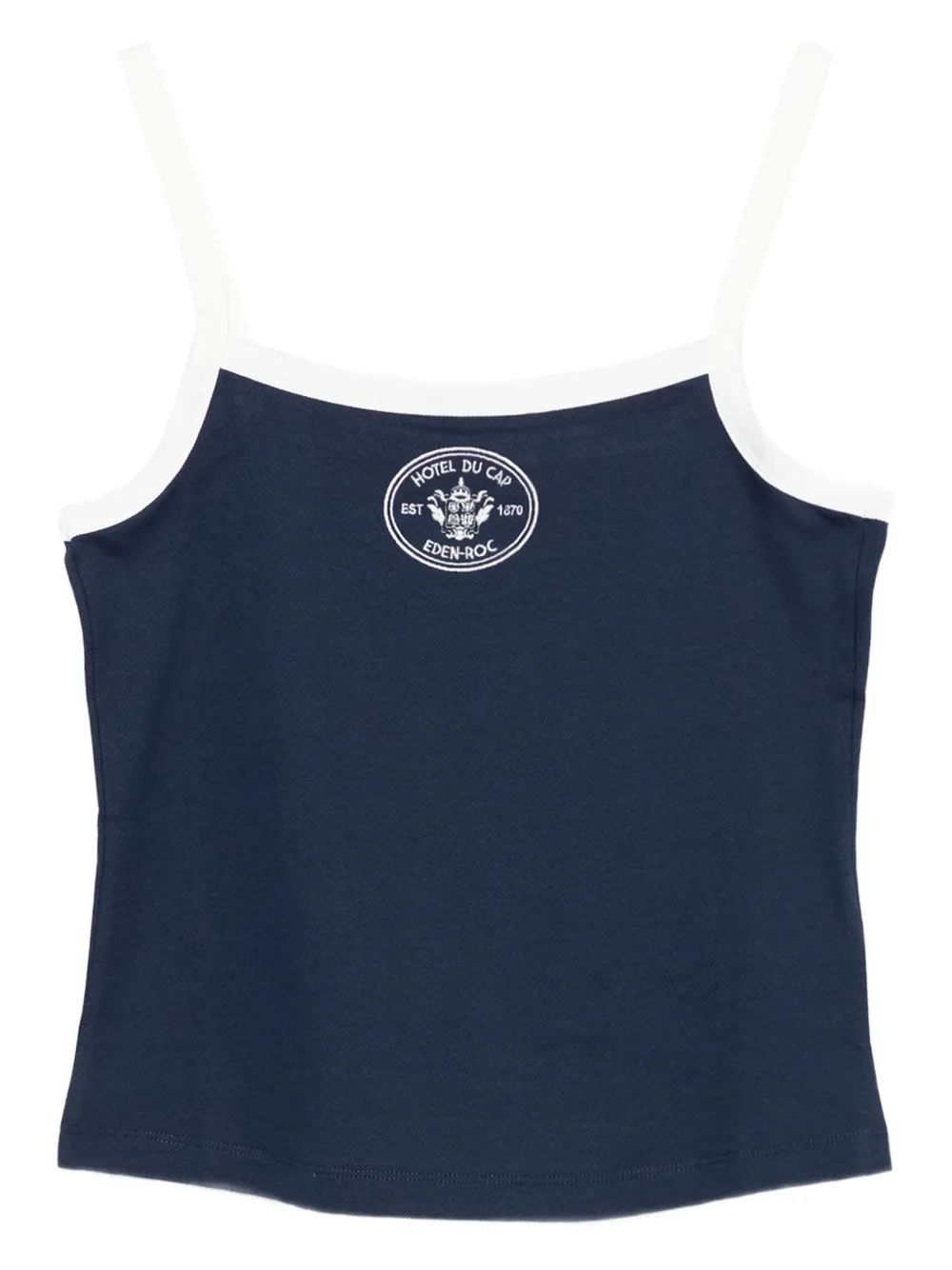 Sporty & Rich Hemd met logodetail Blauw