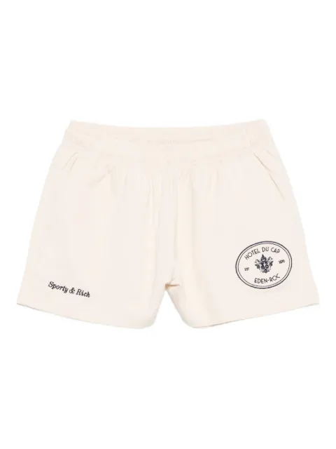Sporty & Rich Shorts mit Logo-Stickerei