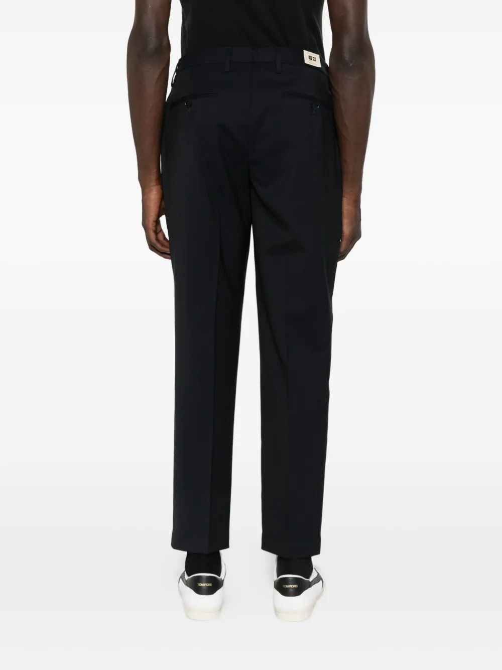 Briglia 1949 Broek met geplooide zak Blauw
