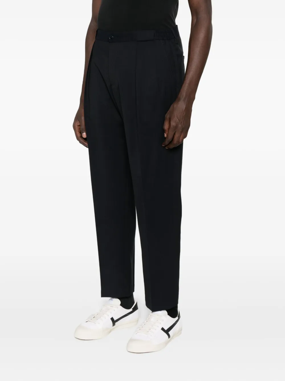 Briglia 1949 Broek met geplooide zak Blauw