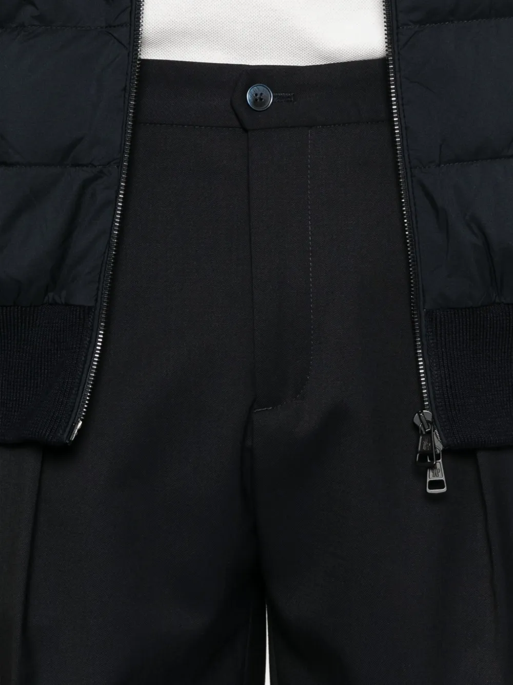 Briglia 1949 Broek met geplooide zak Blauw