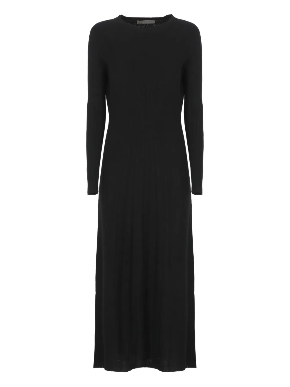 D.Exterior ラウンドネック ドレス - ブラック