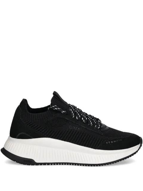BOSS embroidered-logo sneakers