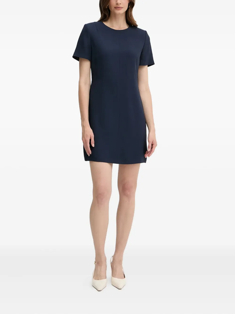BOSS Mini-jurk met korte mouwen - Blauw