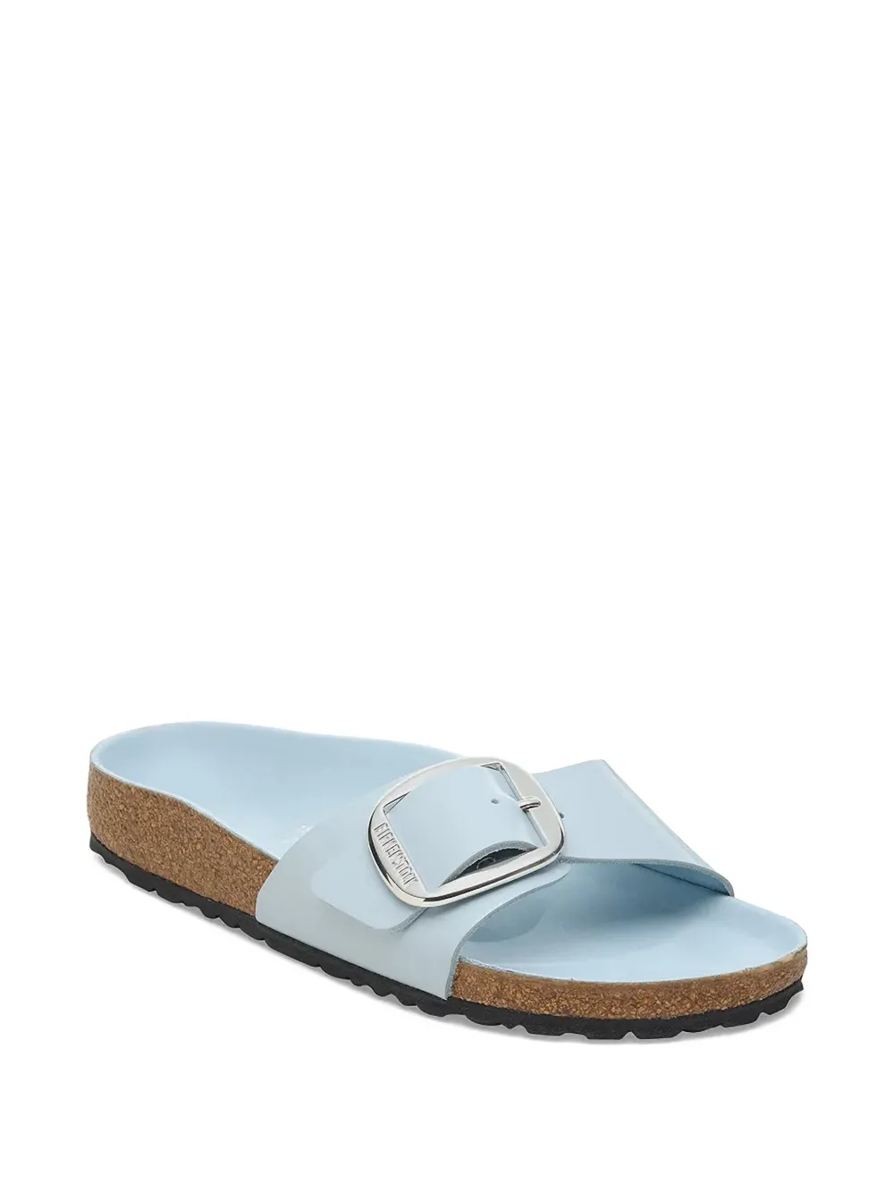 Birkenstock Madrid slippers met gesp Blauw