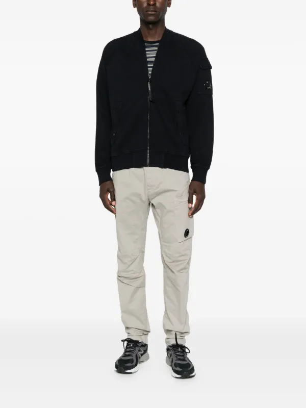 C.P. Company ジップアップ ジャケット | ブラック | FARFETCH JP