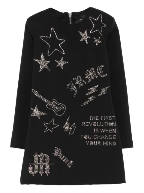 John Richmond Junior vestido con apliques de strass