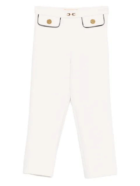 Elisabetta Franchi La Mia Bambina pantalon à liserés contrastants