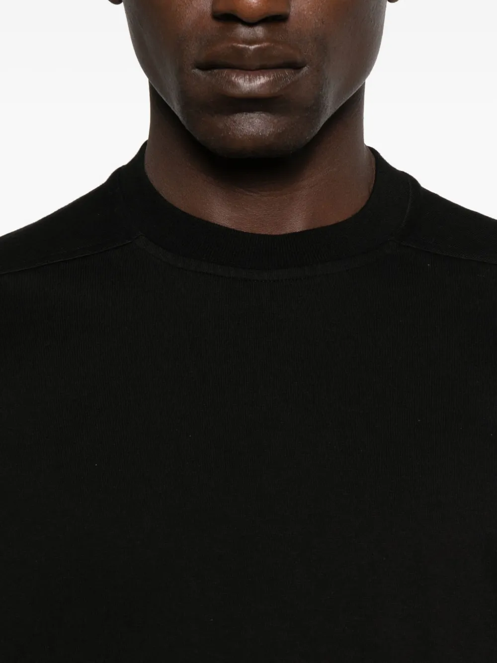 Rick Owens T-shirt van biologisch katoen Zwart