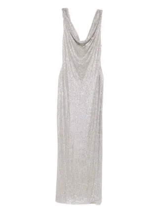 beautiful glitter dress Long Sleeves A Line Long Prom Colour:COffee main image 0