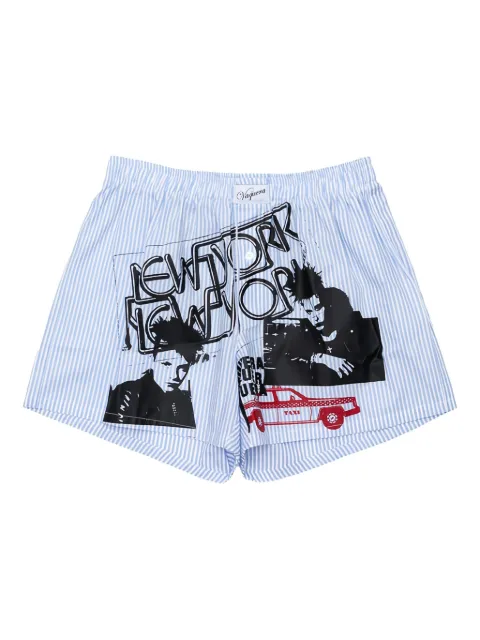 Vaquera striped boxer shorts
