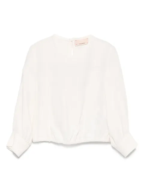 Elisabetta Franchi La Mia Bambina puff-sleeve blouse