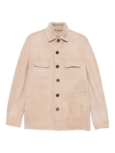 RIFUGIO button-fastening flap-pocket jacket