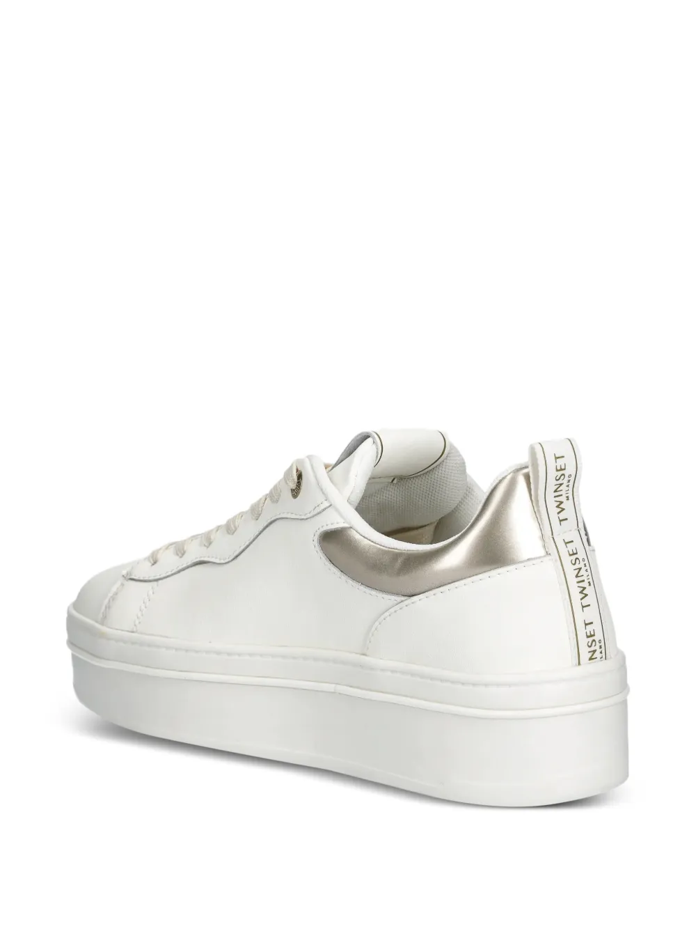 TWINSET Sneakers met logodetail Wit