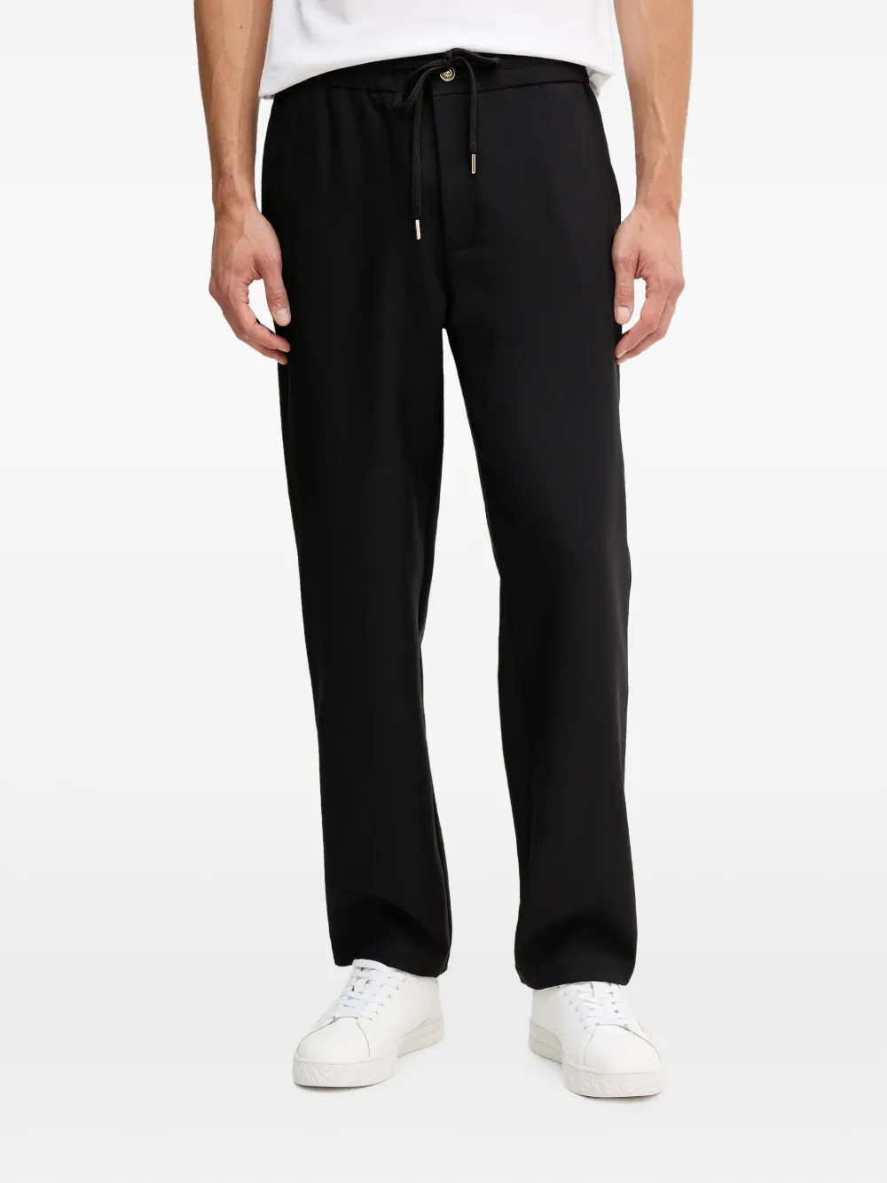 Versace Jeans Couture Pantaloni con coulisse - Nero