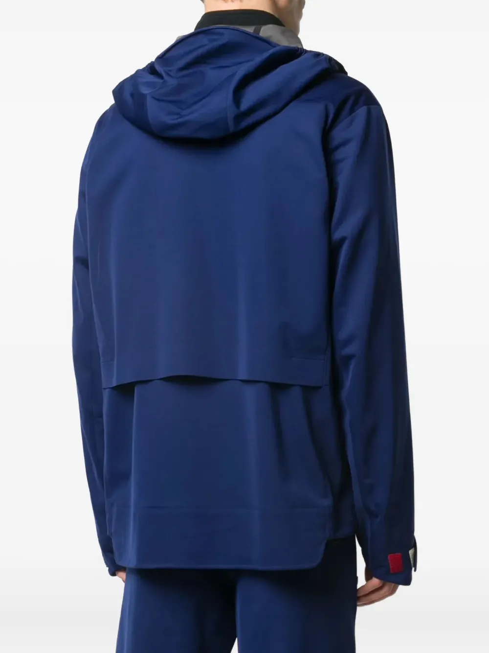 Moncler Grenoble hooded ski jacket Blauw