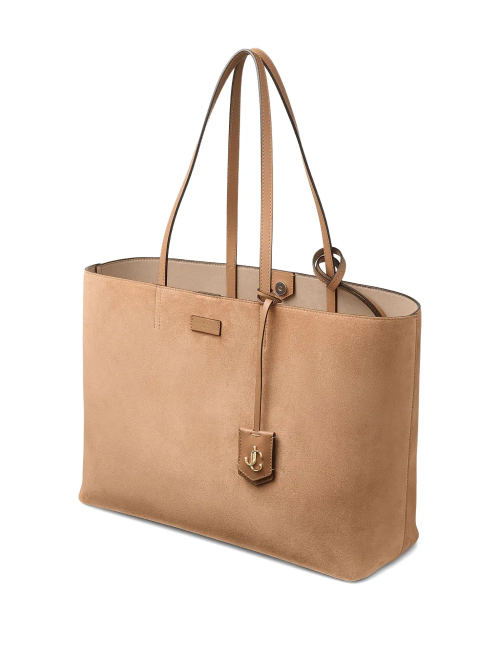 Jimmy Choo Nine2five East-west Tote Bag In Neutral