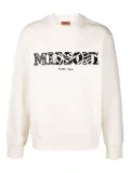 Missoni logo sweatshirt - Neutrals