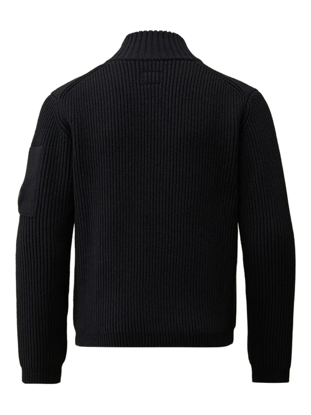 C.P. Company Kids Geribbeld vest Blauw