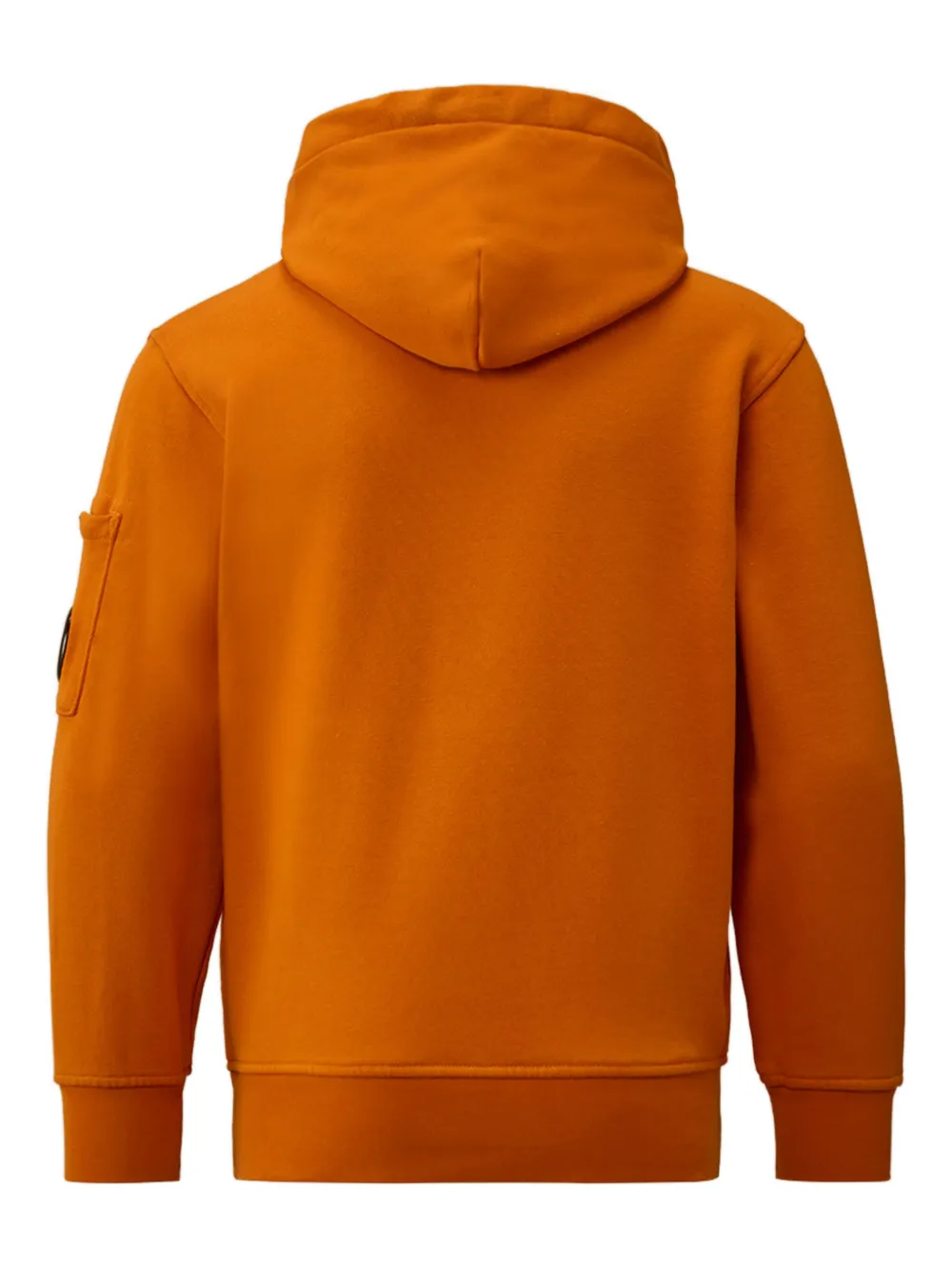 C.P. Company Kids Hoodie met Lens-detail en lange mouwen Oranje